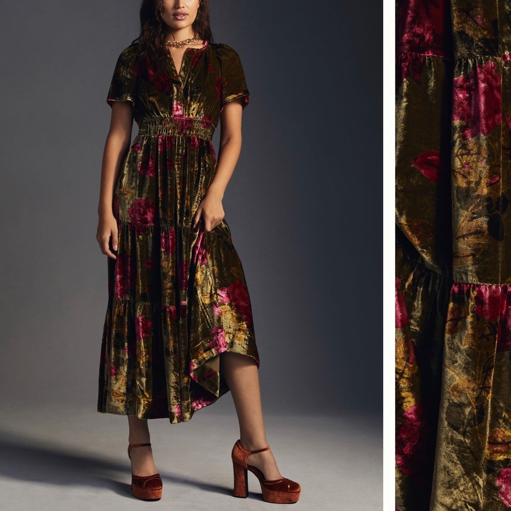 The Somerset Maxi Dress Velvet Addition